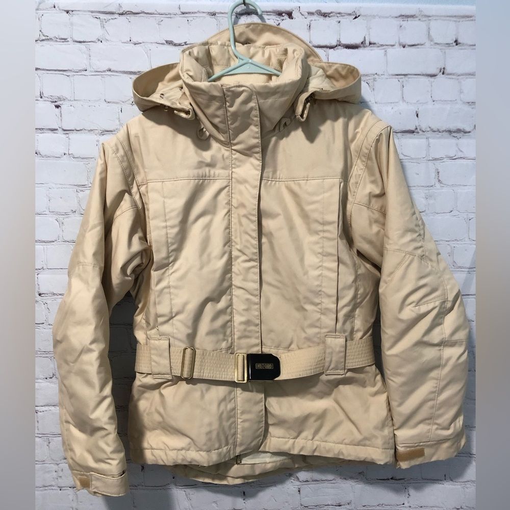 Post Card Luxury Cream Coat with Belt Women's Sz 6